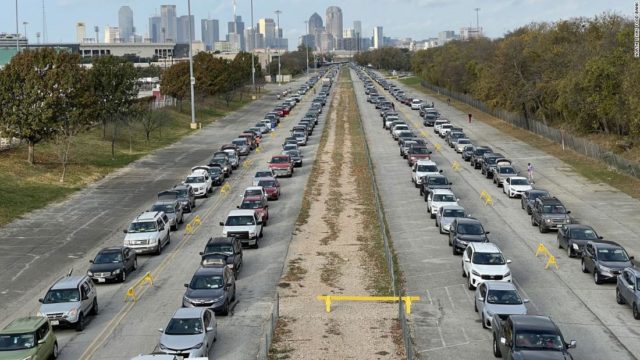 Fair Park - Vaccine-Dallas-cars